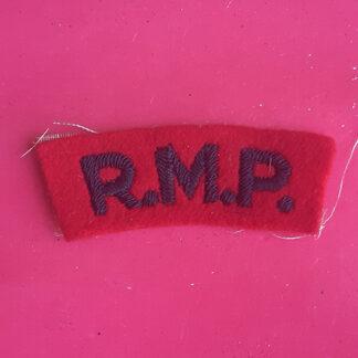 The Royal Military Police - Woven Shoulder Title.