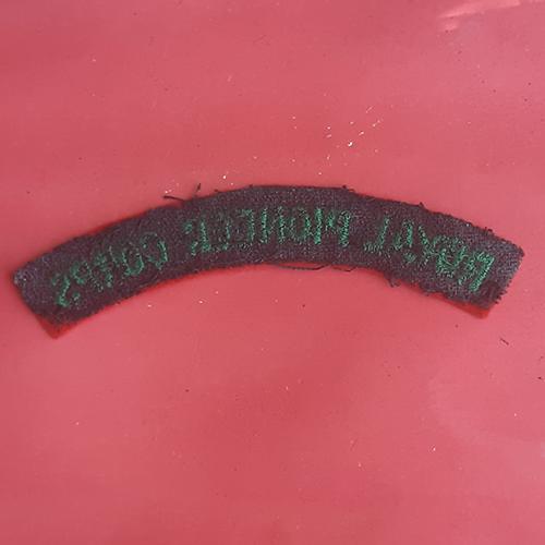 The Royal Pioneer Corps - Woven Shoulder Title. - Image 2