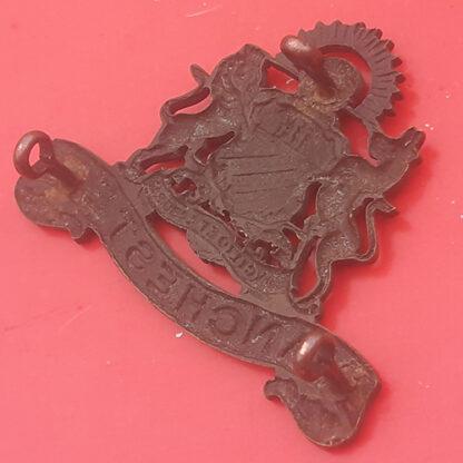 The Manchester Regiment - Bronze Officer's Service Dress Collar Badge . - Image 2