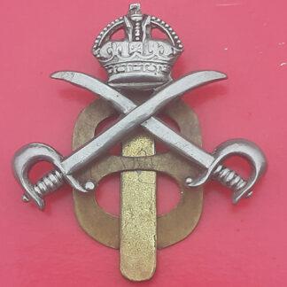 The Army Physical Training Corps - King's Crown White Metal Cap Badge