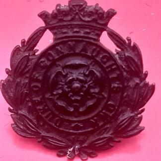 6th Royal Hampshire Regiment (Duke of Connaught's Own) - Officer's Service Dress Bronze Cap Badge.