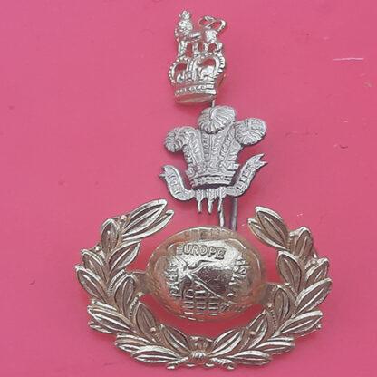 The Royal Marine Band Plymouth - Gold Anodised Cap Badge
