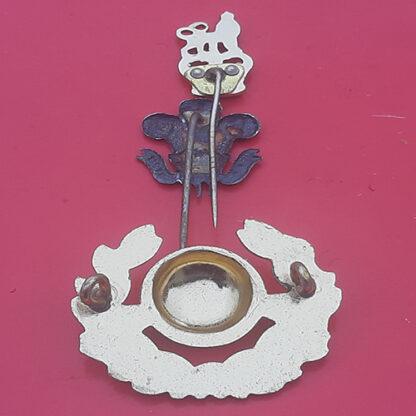 The Royal Marine Band Plymouth - Gold Anodised Cap Badge - Image 2