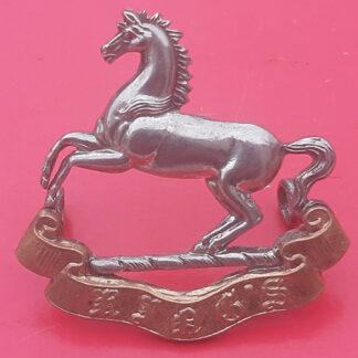 The King's Regiment (Liverpool) - Officer's Silver & Gilt Cap Badge
