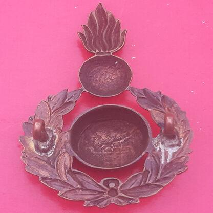 The Royal Marine Artillery - Gilding Metal Cap Badge - Image 2