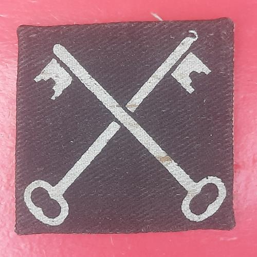 2nd Infantry Division - Woven Cloth Formation Badge.