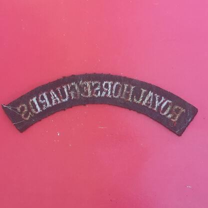 The Royal Horse Guards - Cloth Shoulder Title. - Image 2