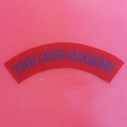 The Life Guards - Cloth Shoulder Title.