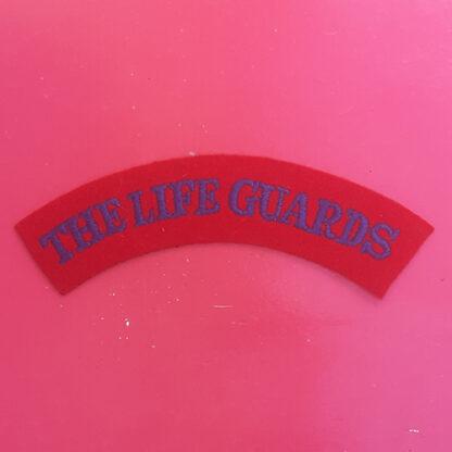 The Life Guards - Cloth Shoulder Title.
