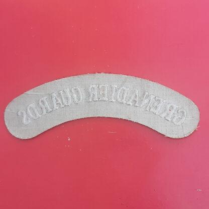 The Grenadier Guards - Cloth Shoulder Title. - Image 2