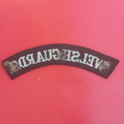 The Welsh Guards - Cloth Shoulder Title. - Image 2