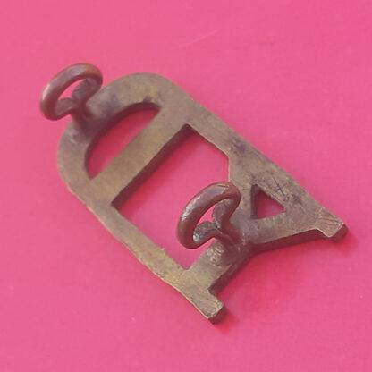 The Yorkshire Dragoons - Gilding Metal Shoulder Title. - Image 2