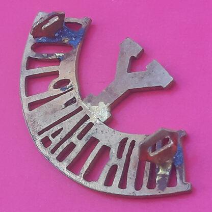 The Northamptonshire Yeomanry - Gilding Metal Shoulder Title. - Image 2