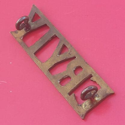 The East Riding Imperial Yeomanry - Gilding Metal Shoulder Title. - Image 2