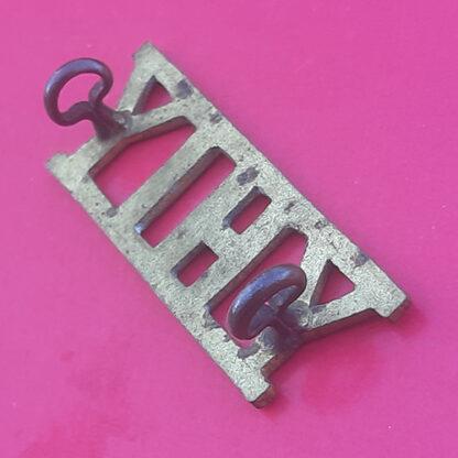 The Yorkshire Hussars Imperial Yeomanry - Gilding Metal Shoulder Title. - Image 2