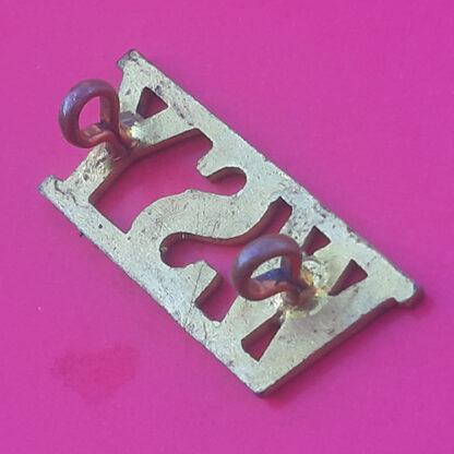 The West Somerset Yeomanry - Gilding Metal Shoulder Title. - Image 2