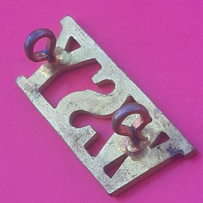 The West Somerset Yeomanry - Gilding Metal Shoulder Title. - Image 2