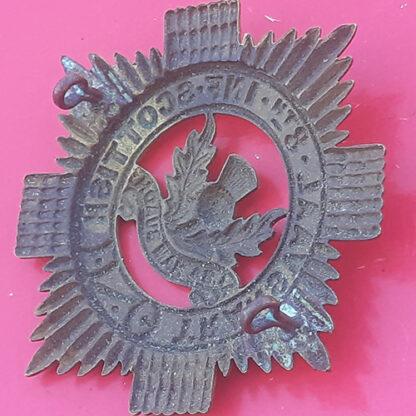 (South Africa) - The 8th Infantry Transvaal Scottish - Gilding Metal Cap Badge. - Image 2