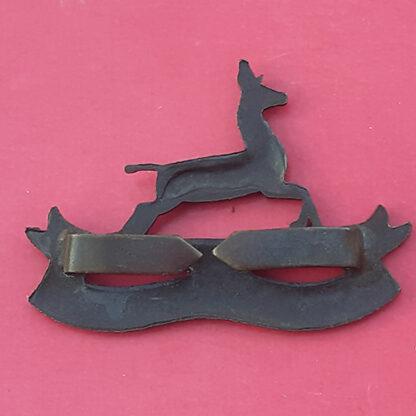 (Canada) - The Royal Canadian Dragoons - Officers Bronze Cap Badge. - Image 2