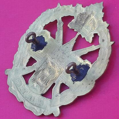 (Canada) - Mount St. Louis Contingent C.0.T.C - King's Crown Gilding Metal Cap Badge. - Image 2