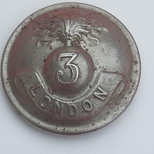 3rd London Rifle Volunteers - 25mm Button.