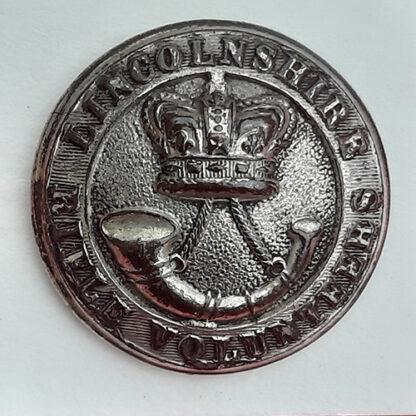 The Lincolnshire Rifle Volunteers - Officers 24mm Button.