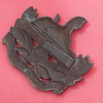 The Gloucestershire Regiment- Officers Service Dress Bronze Cap Badge. - Image 2