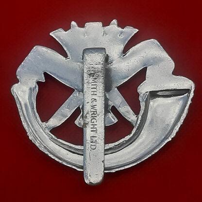 The Duke Of Cornwall's Light Infantry - Silver Anodised Cap Badge. - Image 2