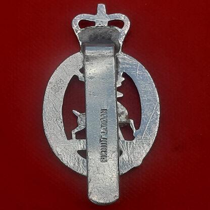 The Hertfordshire Yeomany - Silver Anodised Cap Badge. - Image 2