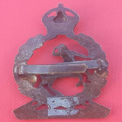 The Army Veterinary Corps - King's Crown Officers Service Dress Cap Badge. - Image 2