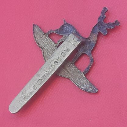 The Hertfordshire Yeomanry - Gilding Metal Cap Badge. - Image 2