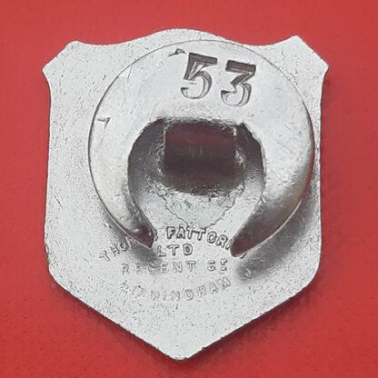 Home Front On National Service Caffin & Co Ltd - Chrome & Enamelled Button Hole Badge. - Image 2