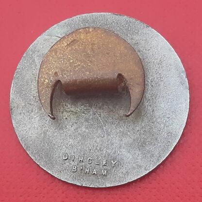 The Royal Air Force - King's Crown White Metal Button Hole Badge. - Image 2