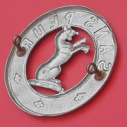 5th. Seaforth Highlanders - White Metal Cap Badge. - Image 2