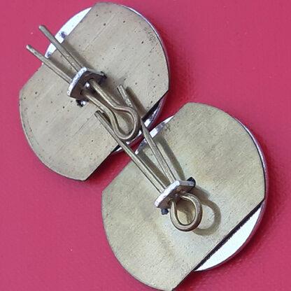 3rd Batallion The Royal Anglian Regiment - Gold & Silver Anodised Collar Badges. - Image 2