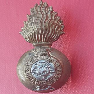 The Royal Fusiliers -  Queen Victoria's Crown Officers Collar Badge.