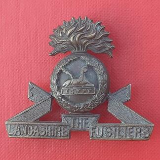The Lancashire Fusiliers - Officer's Service Dress Collar Badge.
