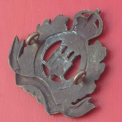 The Suffolk Regiment - Officers Service Dress Collar Badge. - Image 2