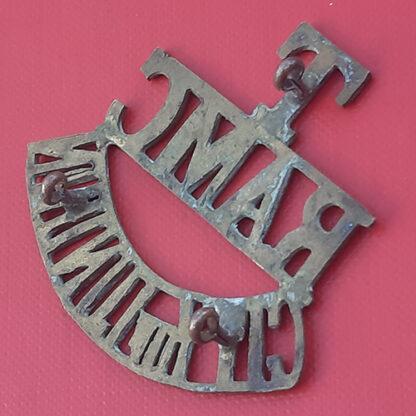 Royal Army Medical Corps (City Of London) Territorials - Gilding Metal Shoulder Title. - Image 2