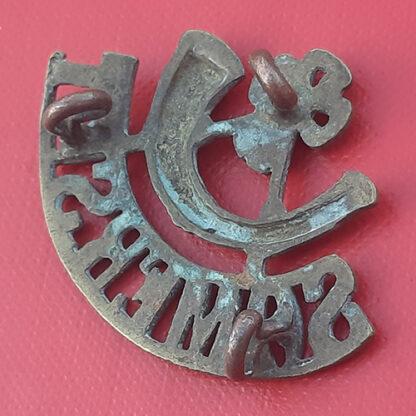 Somerset Light Infantry  - Gilding Metal Shoulder Title. - Image 2