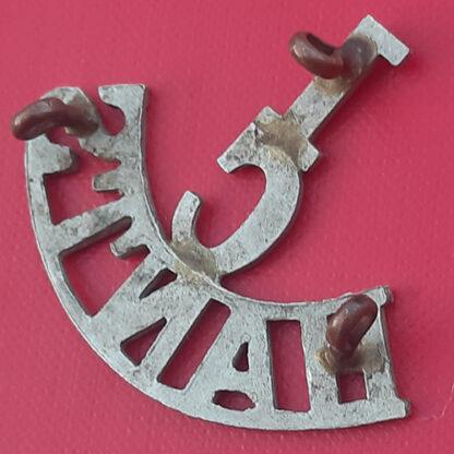 1st Hampshire Cadets - Gilding Metal Shoulder Title. - Image 2