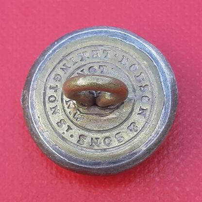 Submarine & Miners - Queen Victoria's Crown Silver Button. - Image 2