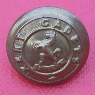 The Kent Cadets - Gilding Metal Button.