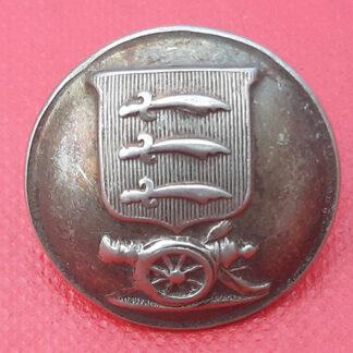 The 3rd Middlesex Artillery Volunteers - White Metal Button.