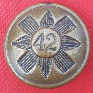42nd Royal Highland (The Black Watch) Regiment Of Foot - Officers Gilding Metal Button.