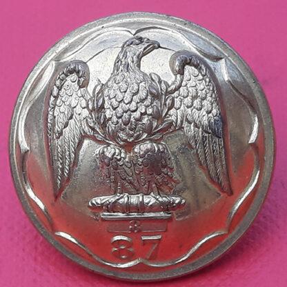 87th  (Royal Irish) Fusiliers - Gilding Metal Button.