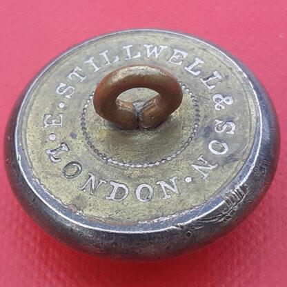 60th Rifles (King's Royal Rifle Corps) - Queen Victoria's Crown Officer's Blackened Button - Image 2