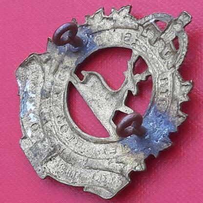 (Canada) The North Shore New Brunswick Regiment - King's Crown Gilding Metal Cap Badge. - Image 2