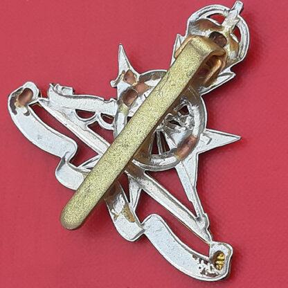 The Royal Malta Artillery - King's Crown Bi Metal Cap Badge. - Image 2