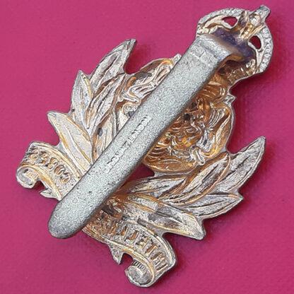 The Intelligence Corps - King's Crown Gilding Metal Cap Badge. - Image 2